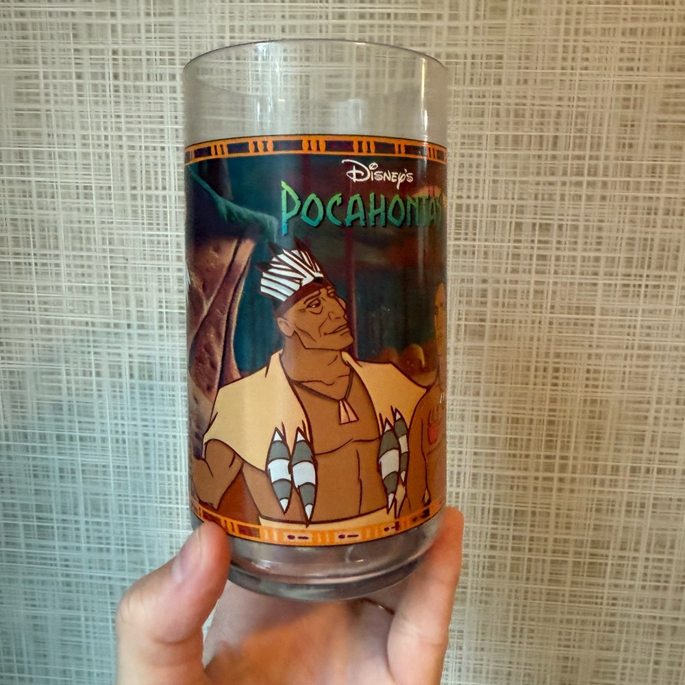Disney Pocahontas Character Plastic Cup